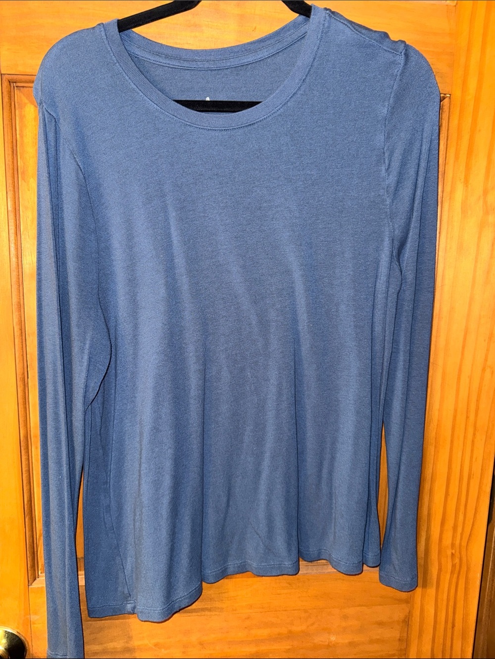 a new day Long-Sleeve Crew Neck Tee in Blue